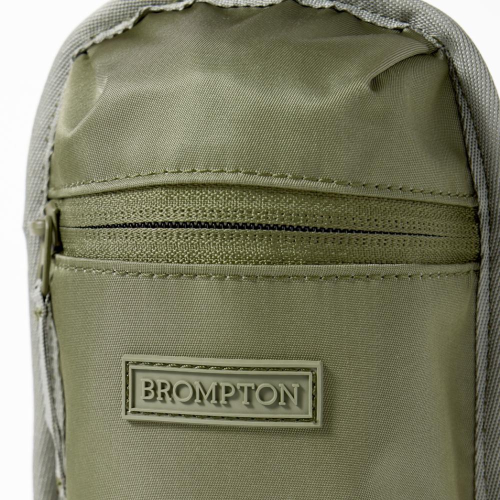Brompton London Commuter Abnehmbare Mini-Tasche - Khaki (P245Amb105)