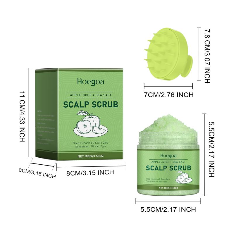 Rosemary Scalp Scrub Oil Control Deep Cleansing Strengthens Hair Roots Nourishing Exfoliating for Daily Routine