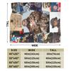 Fally Ipupa Congolese Singer Super Soft Blanket Kids Plush Throw Blanket Print Living Room Flannel Bedspread Sofa Bed Cover