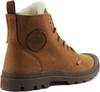 Ботинки Palladium Pampa HI ZIP WL на подкладке коричневые 0598