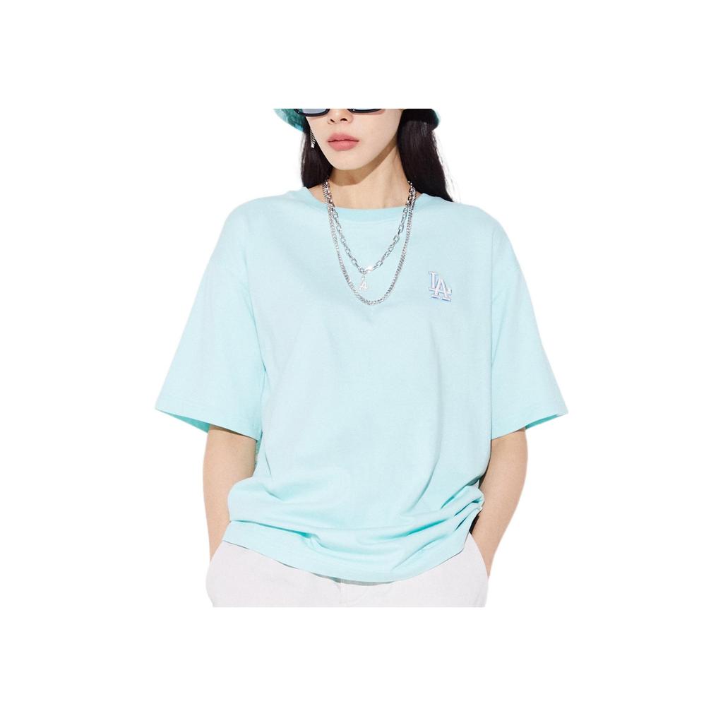 New MLB Cashew Flower T Shirts Unisex Mint Green 3ATS52023-07MTL