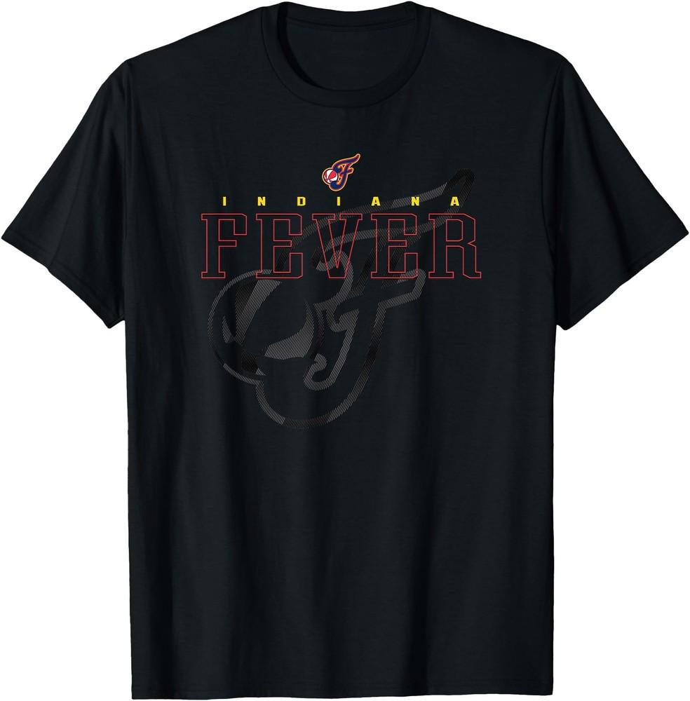 Indiana Fever T-Shirt, Indiana Fever Black In Black Unisex T-Shirt Unisex T-Shirt M