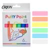 6 Colors Popcorn Pens Pens, 3D Relief Art Pen, Heat Activated, Puffy Handmade Gift Ideas for Kids Drawing DIY Craft Projects, Works on Different