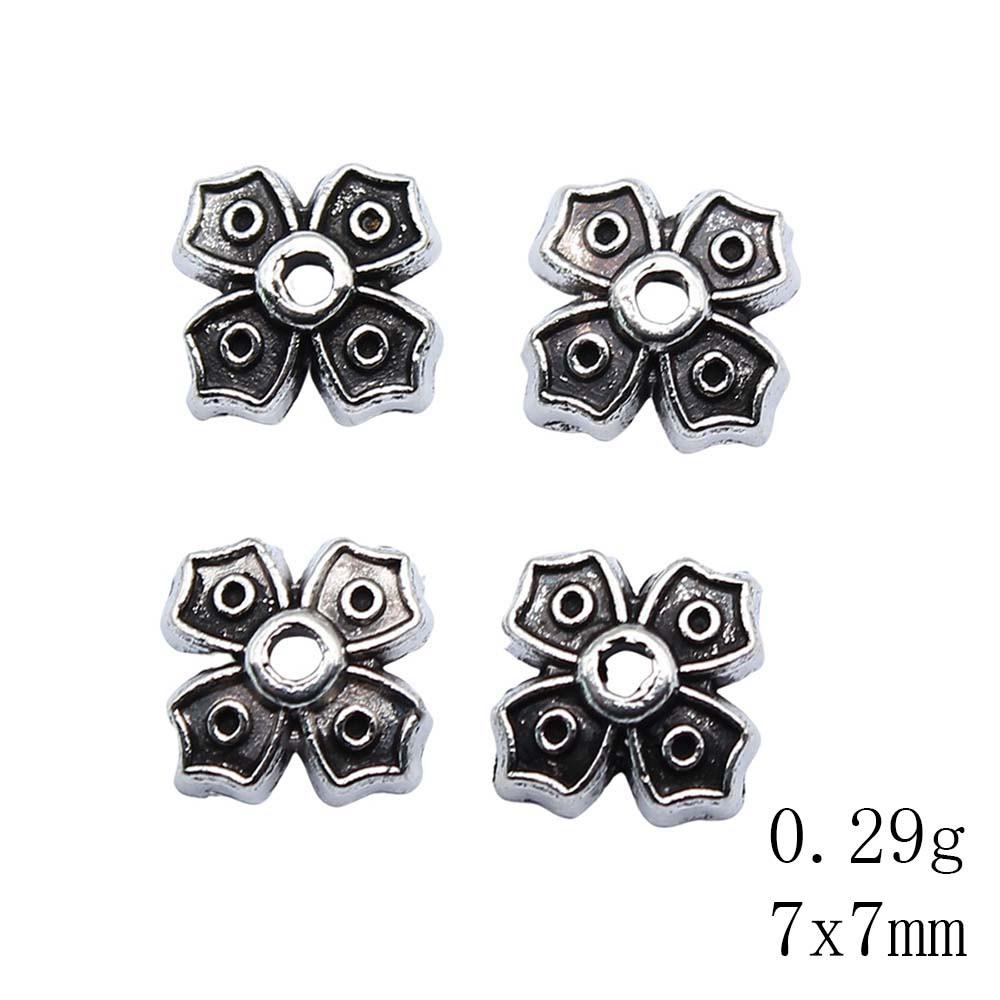 New Year's Day Jewelry Findings And Components Mini Torus Spacer Beads Accessories Parts Art Supplies Accessories Accessories