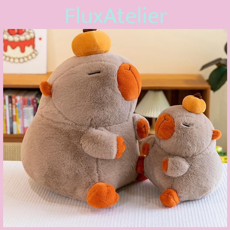 Cute Capybara Plush Toy With Pp Cotton Filling For Home Decor Gift For Teens