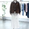 The Tilleberry Leather Collar Faux Suede Jacket NCMTR9M0JK06W