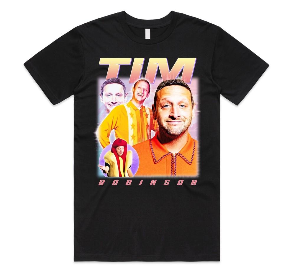 

Tim Robinson Homage T-shirt Top Comedy Comedian Gift Adult Unisex USA America 4XL