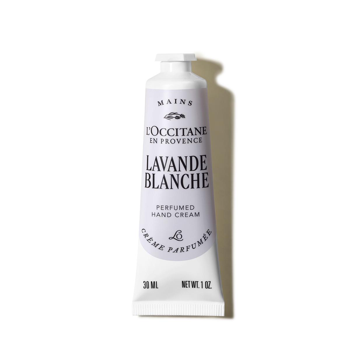 [L Occitane] Lavande Blanche Perfumed Hand Cream 30ml (White Lavender)