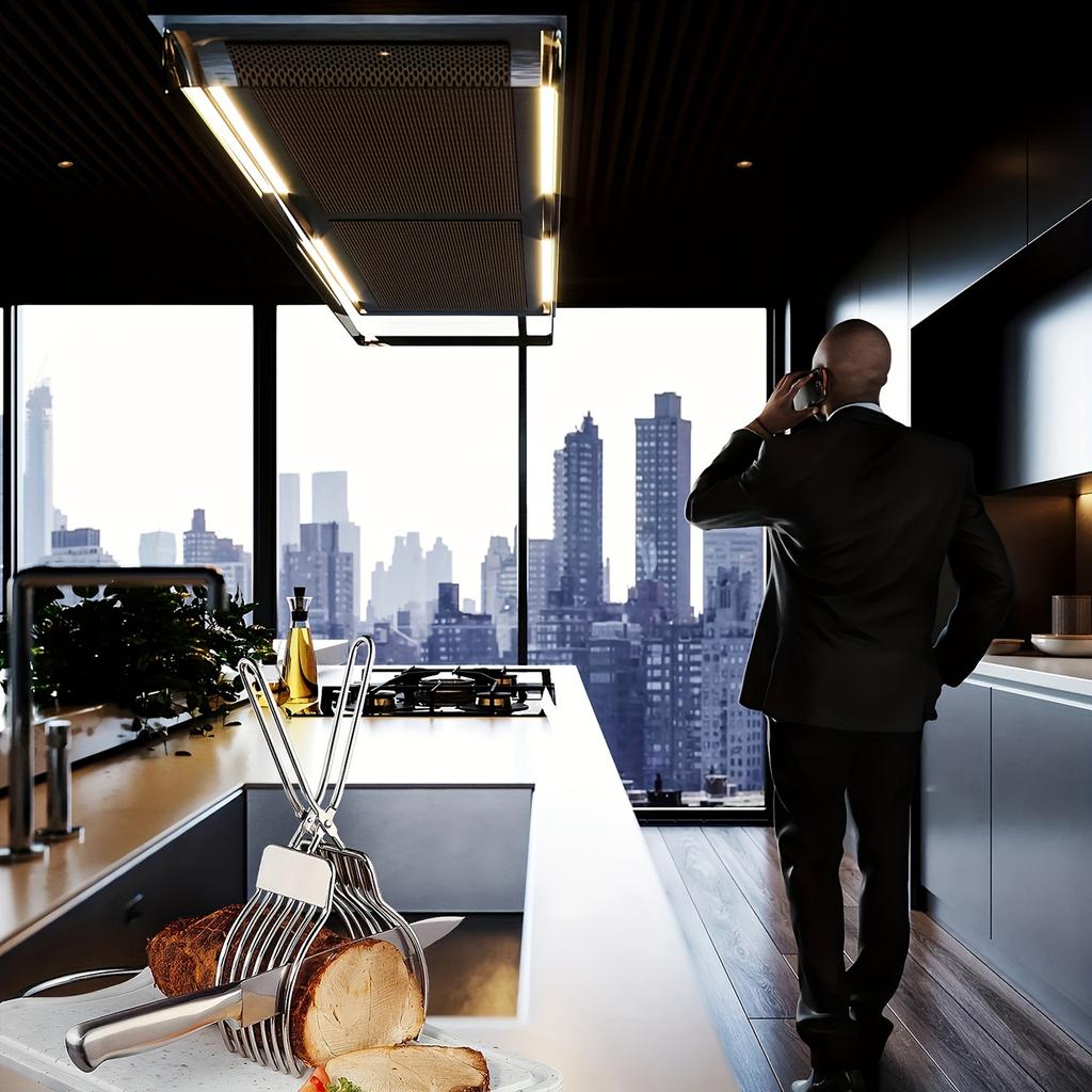 Stainless Steel Bread And Ham Cutter Multi Purpose BBQ Tongs Household And Outdoor Cooking Tool