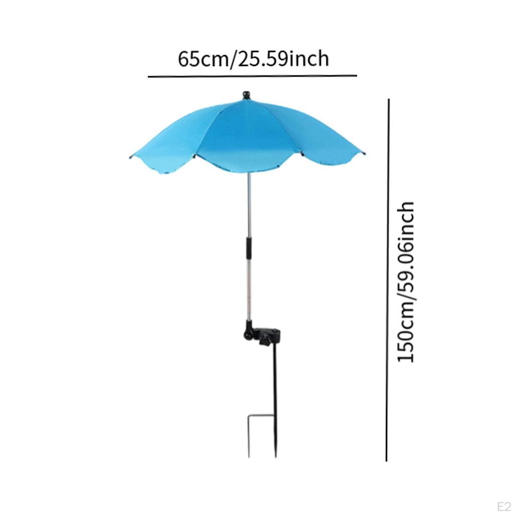 Adjustable Garden Umbrella for Outdoor Plants, Sun Solution