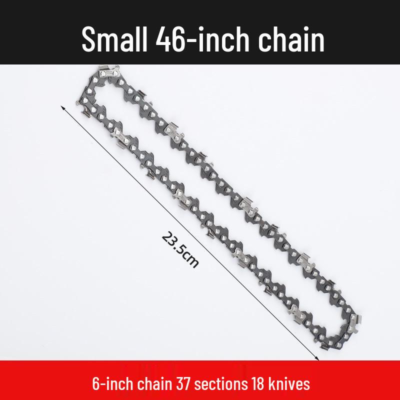 Universal Chainsaw Guide Bar & Chain: 4" & 16" for Gasoline & Lithium Electric Saws