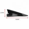 10PCS Difusor Aleta de Tiburón para Coche Generador de Vórtices para Parabrisas de Coche Spoiler de Techo Parachoques