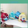 Mochila Adorável Para Crianças Para Meninos E Meninas Leve Design de Avião em PVC Perfeita Para Pré-Escola E Jardim de Infância