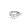 5-10cm Round Stainless Steel Tart Ring Heat-Resistant Perforated Molds DIY Fruit Pie Tartlet Doughnut Mold Kitchen Cake Tools