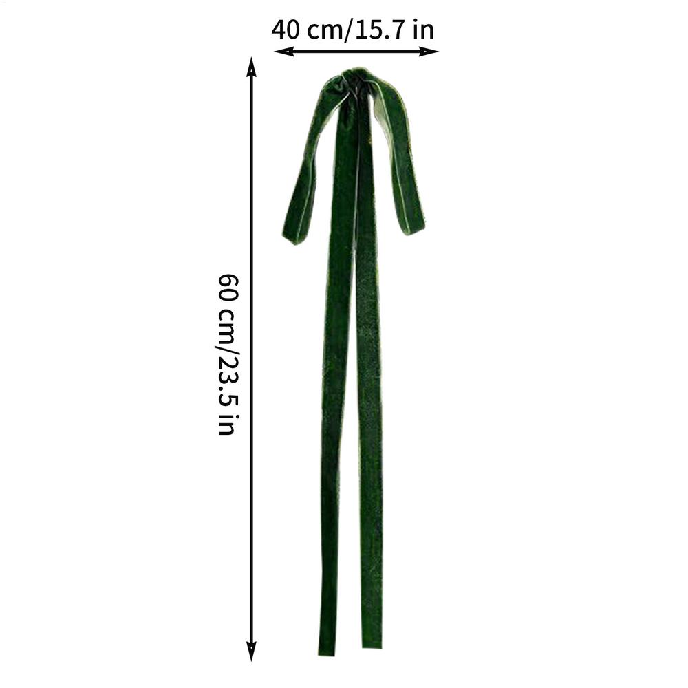 Christmas Trees Bows 6Pcs Christmas Decorative Wrapping Pull Bows For Christmas Tree Decoration Front Doors Outdoor Activities
