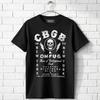 CBGB OMFUG NYC 1973 Casa del Rock Underground Billboard Maglietta da Uomo Concerto Punk
