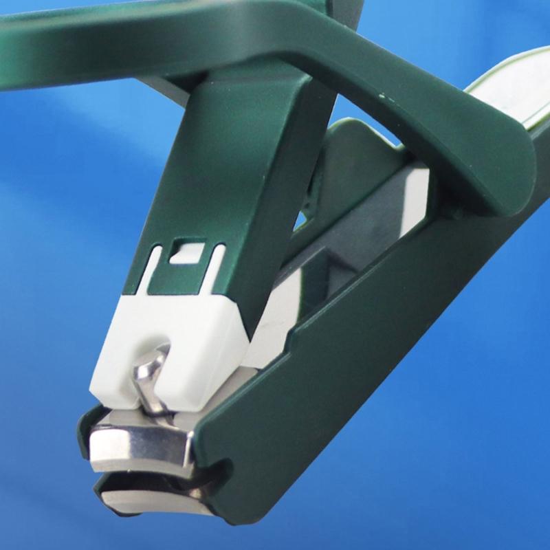 Removable Magnifier Nail Clippers with Splash Proof Design for Elderly Precisions Trimming Fingernails Toenails Cutter