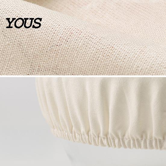 Breathable Cotton Fermentation Cloth Sourdough Starter Jar Cover, Reusable Elastic Dough Bowl Proofing for Baking Fabric And Food Preservation Plastic