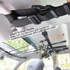 2ks popruhov na držiaky na stojany na rybárske prúty do vozidiel s upínacou páskou Nastaviteľné rýchloupínacie auto Uloženie rybárskych prútov Opasky