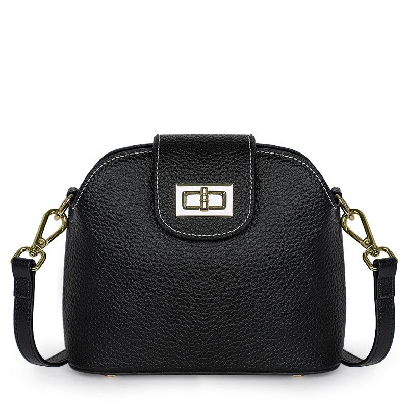 

Модная маленькая сумка, новый стиль интернет-знаменитости, сумка-ракушка, натуральная кожа, женская сумка через плечо, модная и универсальная сумка через плечо