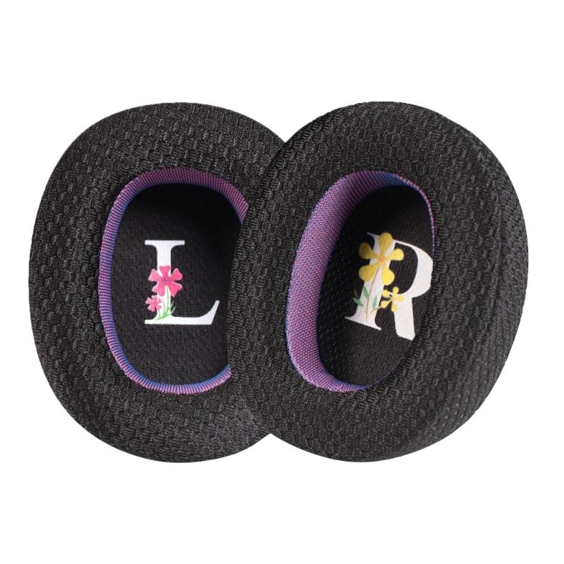 

Replacement Ear Cushions Featuring Ice Silk Fabric for Enhances Comfort and Sound Quality, for E65BTNC LIVE650 Models