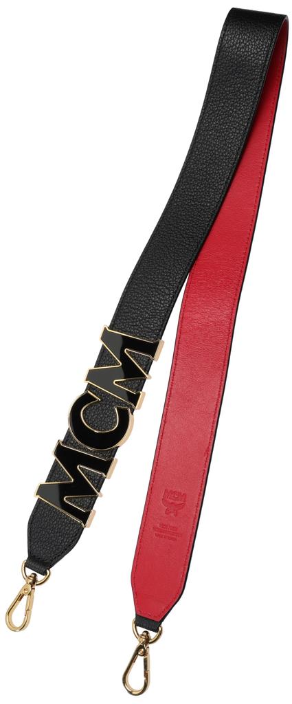 MCM Shoulder Strap MYZ8APA92 BLACK [Used]