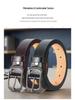 Women's Genuine Leather Pin Buckle Waist Belt - Korean Trendy Style