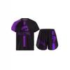 Kinder Muay Thai Boxen Sandwear Mode Bedrucktes Boxer Kurzarm T-Shirt Shorts Fitnessstudio Surfen Kurzarm Kopf