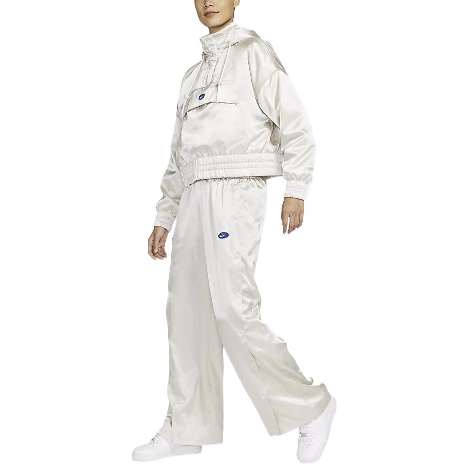 Nike Sportswear Womens Circa 96 High Waist Breakaway Pants (Asia Sizing) Light Allwood Brown/Sail Women Streetwear DV8093-104