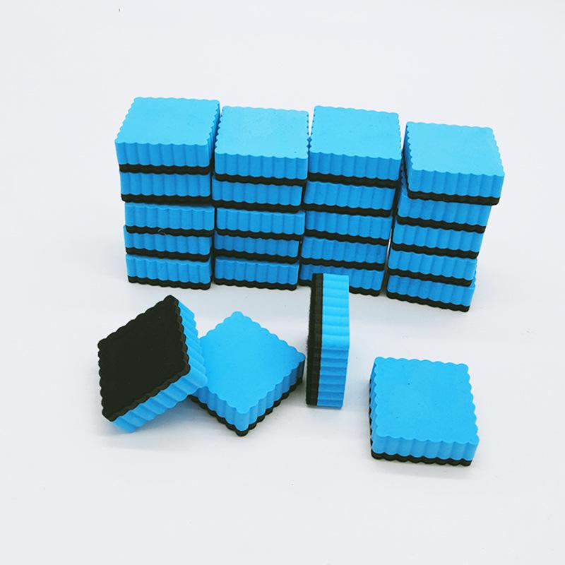 Magnetic Whiteboard Eraser with EVA Felt for Kids - Square Wave Edge Dry Erase Board Eraser