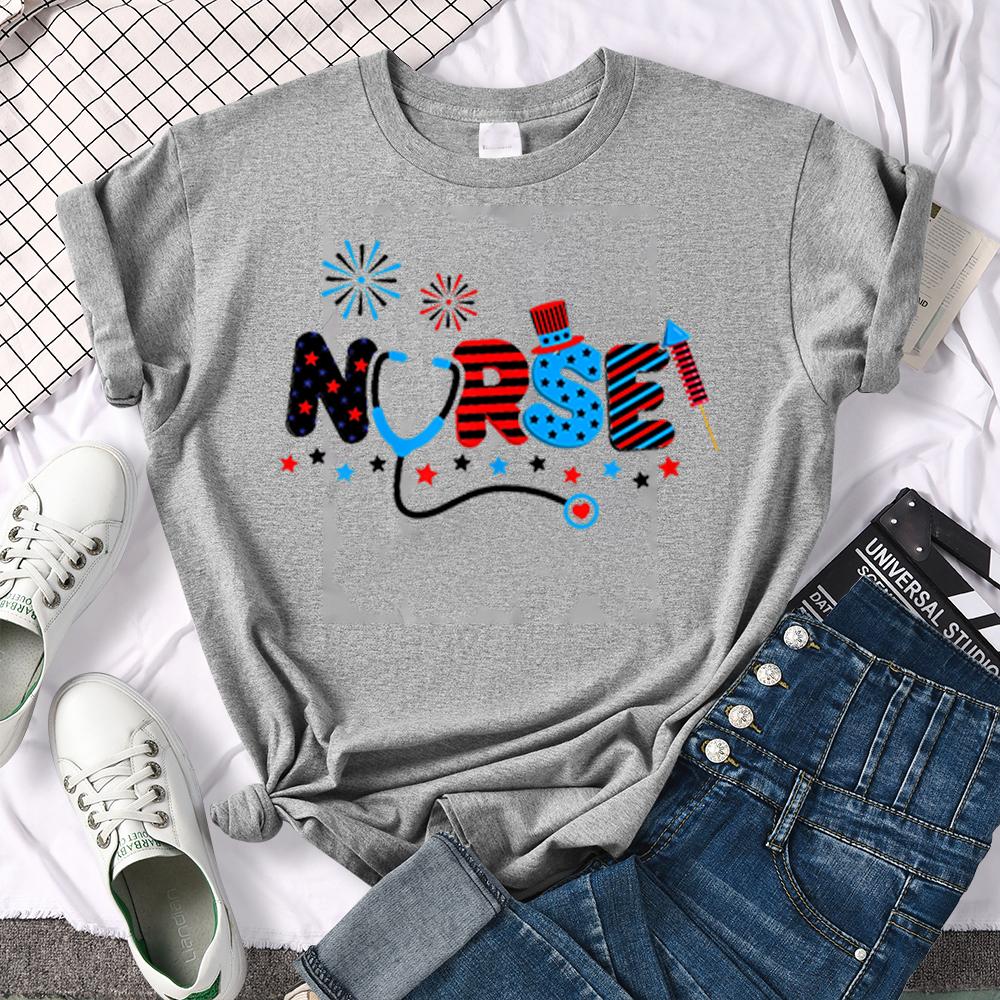 Ullzang Harajuku Nurses' Day T-Shirt für Frauen, lustiges Krankenschwester-T-Shirt