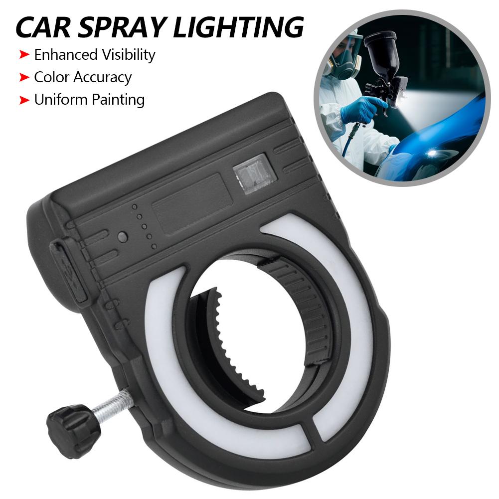 Adjustable Color Temperature Shadowless Work Light for Painting Refinishing Auto Body Paint Spray Gun Lighting Light Tool
