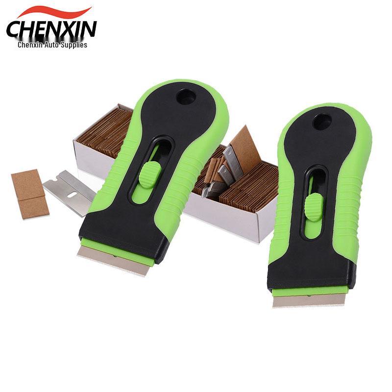 Retractable Car Film and Glass Glue Removal Scraper