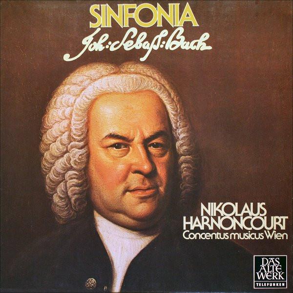 

LP Record JOHANN SEBASTIAN BACH NIKOLAUS HA Sinfonia 641970 Telefunken 1976 Europe Classical Used