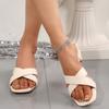 Mode Sommer Neue Frauen Hausschuhe Flachen Boden Rutschfeste Outdoor Offene spitze Strand Weibliche Sandalen Sexy Mode-Design Slides Frau schuhe