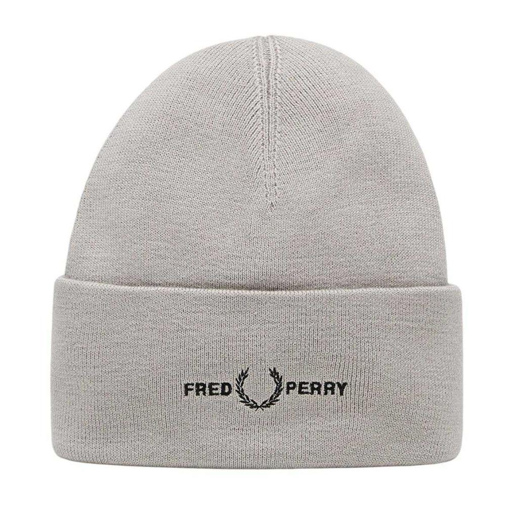 Fred Perry Unisex Adult Graphic Logo Beanie