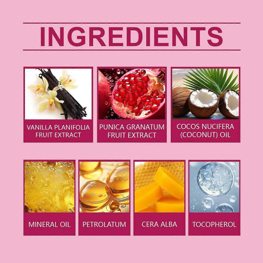 Pomegranate Body Treatment Bar - Deodorant for Underarms, Non-Sticky, Portable, Long-Lasting Fragrance