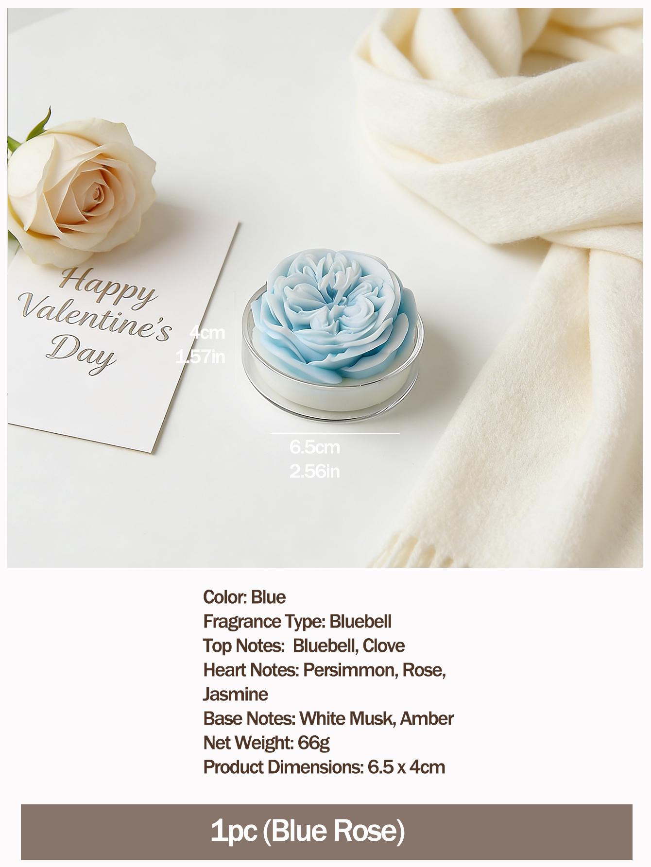 

Austin Rose Shaped Scented Candle, Romantic Home Decor, Valentine s Day Decor & Gift, Perfect Gifts for Women, Wedding Favor