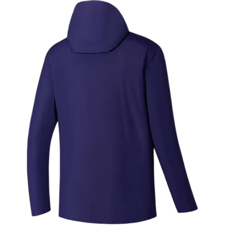 Anta Champion Outdoor Hiking Series Hooded Zipper Solid Color Water-Resistant Jacket Men Jacket 152610614-5