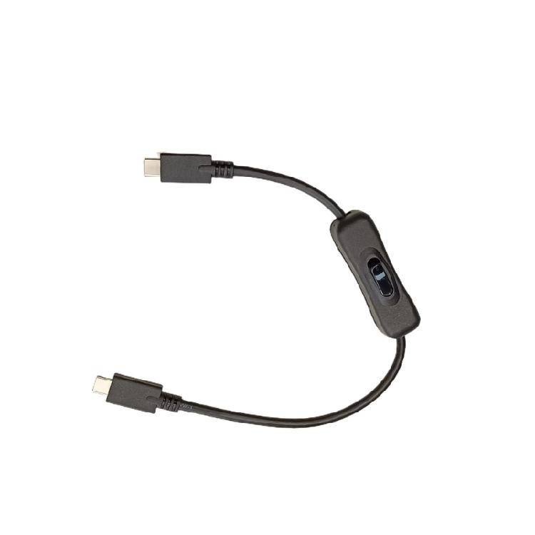

USB C Switches Extension Cable Upgraded USB C Extension Cord with Power Switches