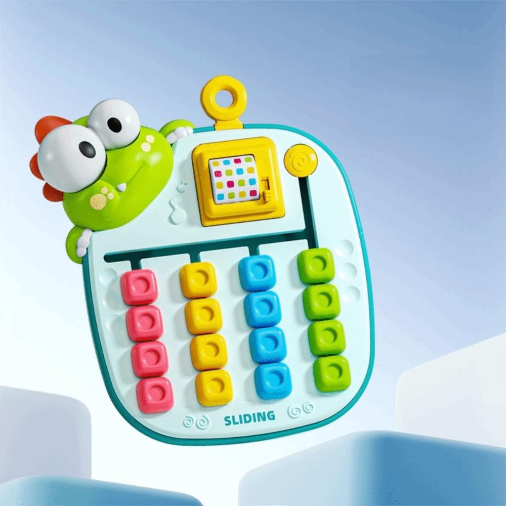 

Cartoon Puzzle Toys ABS Early Education Toy Creative Rolling Maze Game Logical Thinking Training зелёный