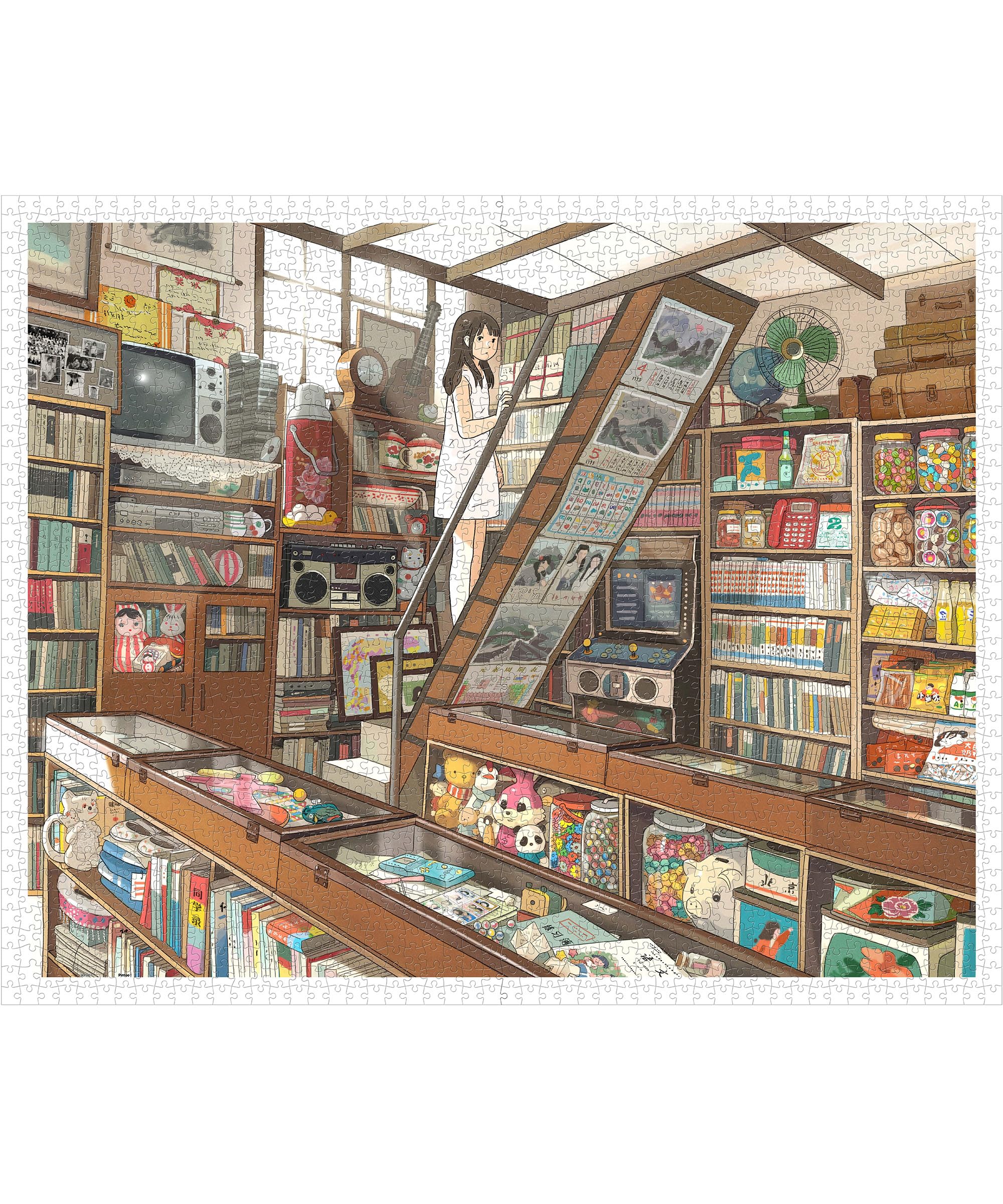 

Пазл из пластика Pinto Ningjing Our для не сломанных 2000 деталей Li - 90-е (59x73см) Взрослые, Сложный, Детали, Соединяющиеся щелчком [H2145]