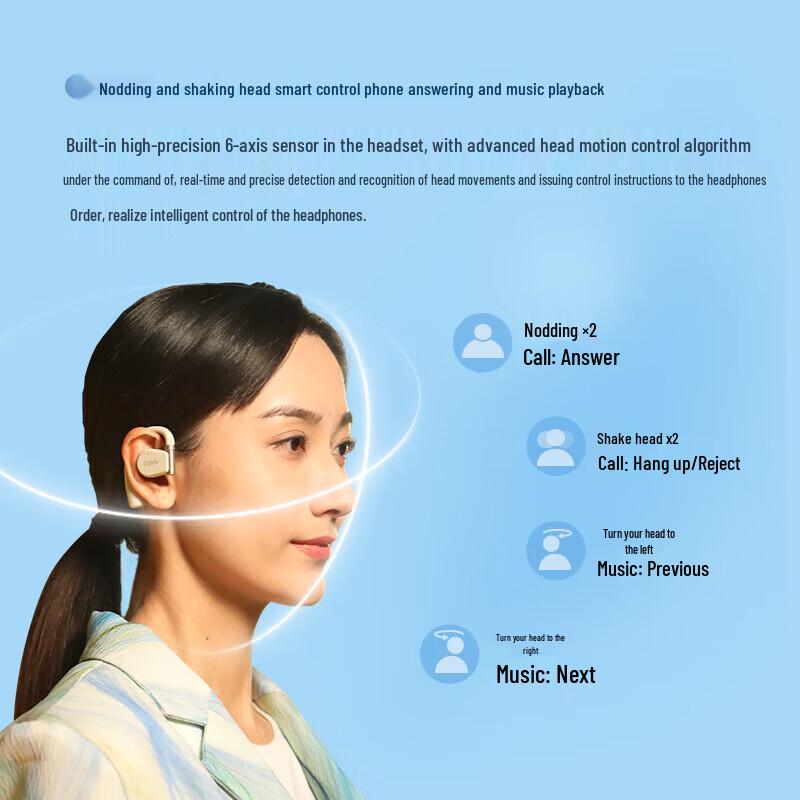 cleer ARC 2 Open-Ear Wireless Smart Headphones