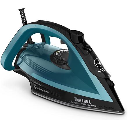 TEFAL | FV6832E0 | Steam iron | 2800 W | Water tank capacity 270 ml | Continuous steam boost 50 g/min | Steam boost output 260 g/min | Black/Blue