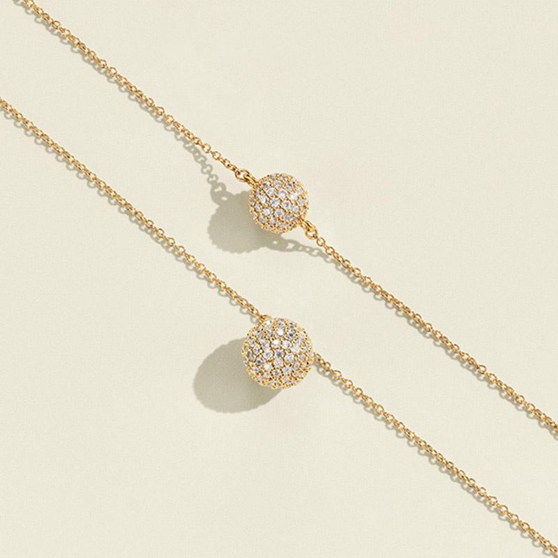 DANIEL WELLINGTON Necklace Light Luxury Combination Set, Zircon, Cubic Zirconia Alloy, Brass Resin Necklace, Same Style for Men and Women N153N625