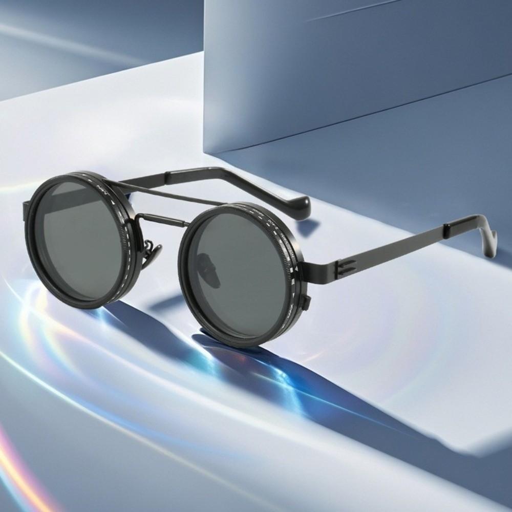 ND9 Anti-UV Sunglasses Round Outdoor Eyewear Fashion Fishing Sunglasses Fishing