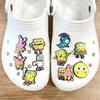 SpongeBob Series Clog Shoe Charms - 32 Soft Rubber DIY PVC Ornaments & Buckles