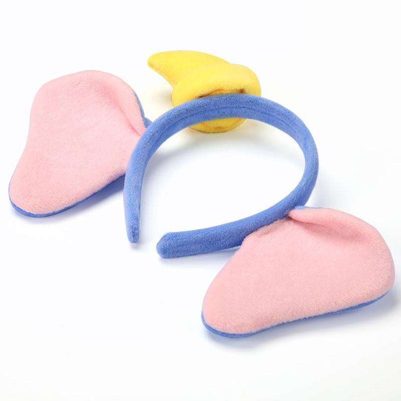 Dumbo Cartoon Headband For Makeup Face Mask Hair Accessories Women Girls