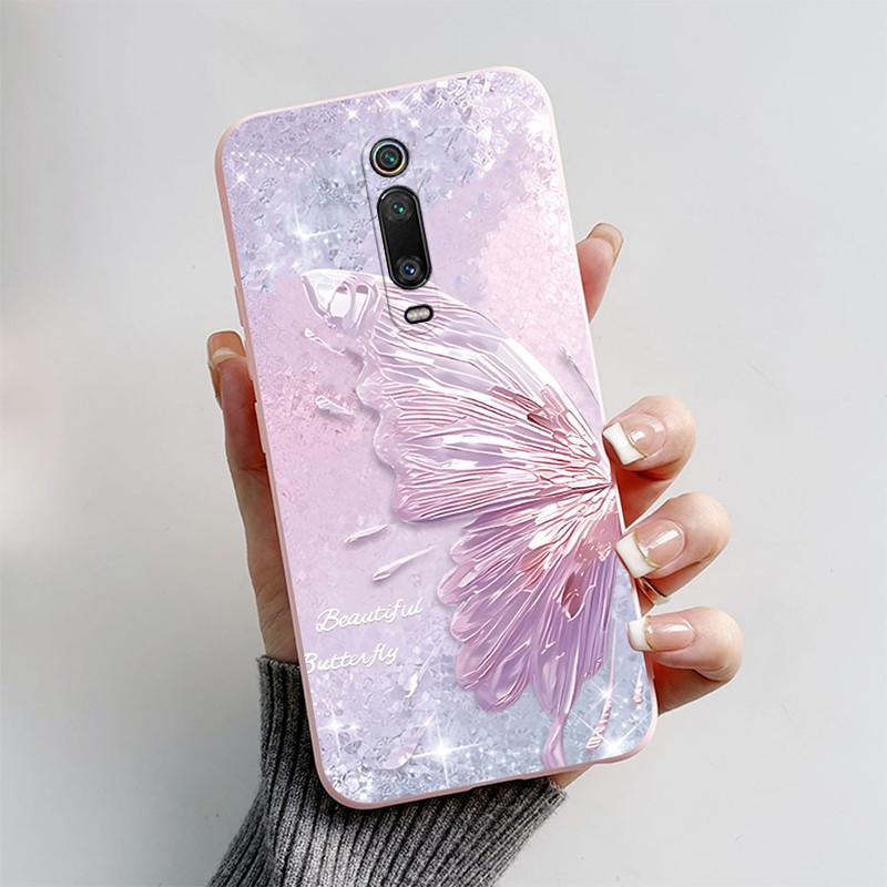 For Xiaomi Mi 9T Case Mi9T Pro Cute Astronaut Butterfly Cover Silicone Phone Case For Xiaomi Mi 9T Pro 9TPro Soft Fundas Coque