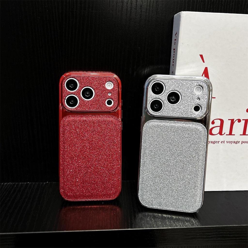 Galaktisches Fenster iPhone 14/13 Kompatibel ProMax Anti-Fall Hülle mit Galvanik